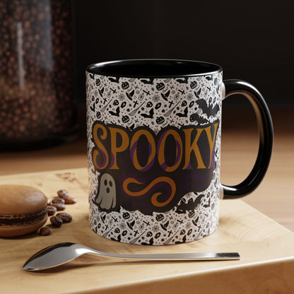 Spooky Time Accent Coffee Mug