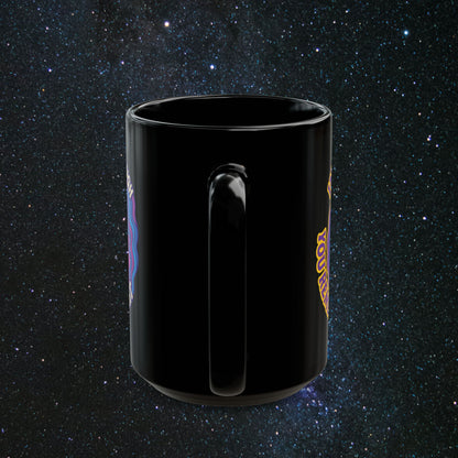 Find The Light Black Mug