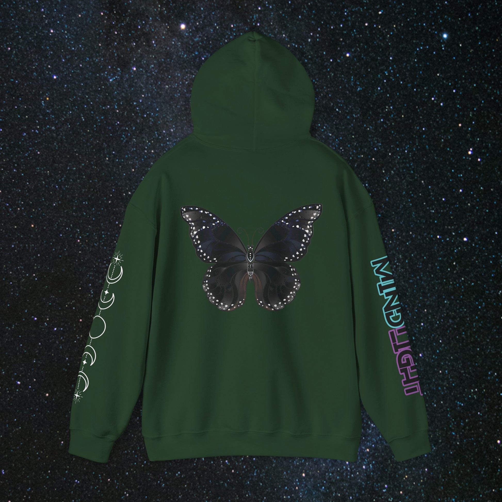 Chrysalis Women's Pullover Hoodie - MindLight Apparel - Chrysalis Women's Pullover Hoodie - Dark Chocolate - S -