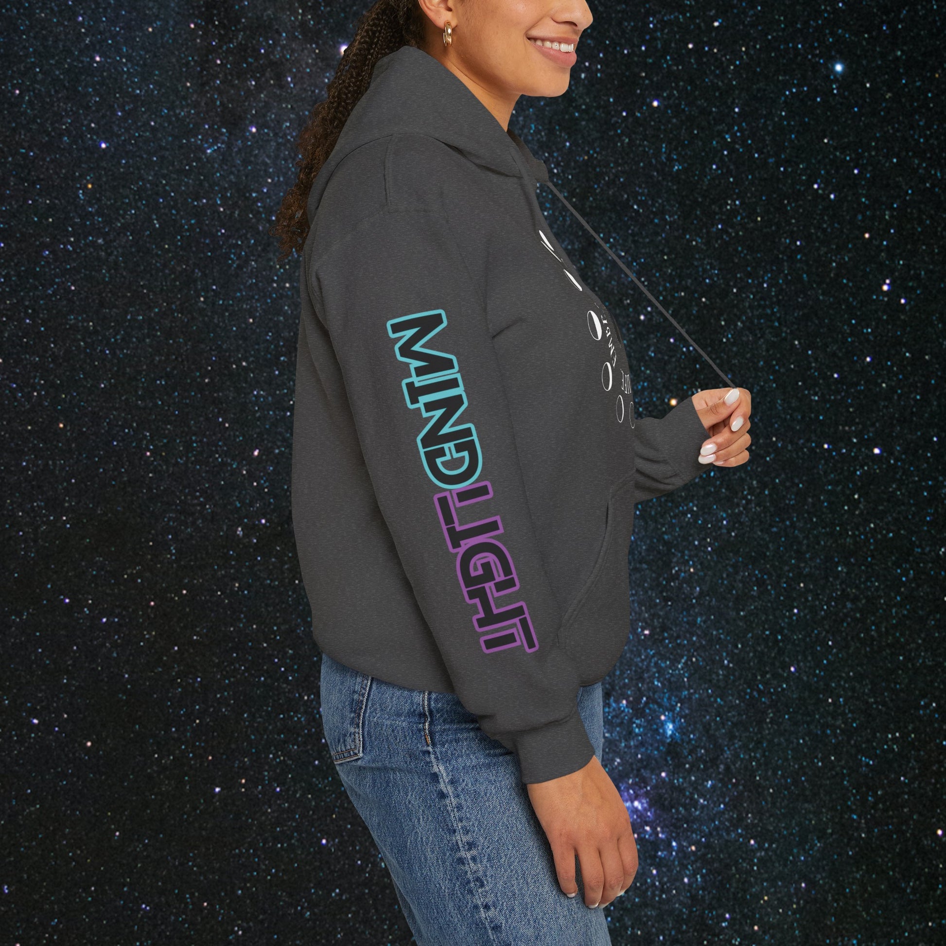 Chrysalis Women's Pullover Hoodie - MindLight Apparel - Chrysalis Women's Pullover Hoodie - Dark Chocolate - S -