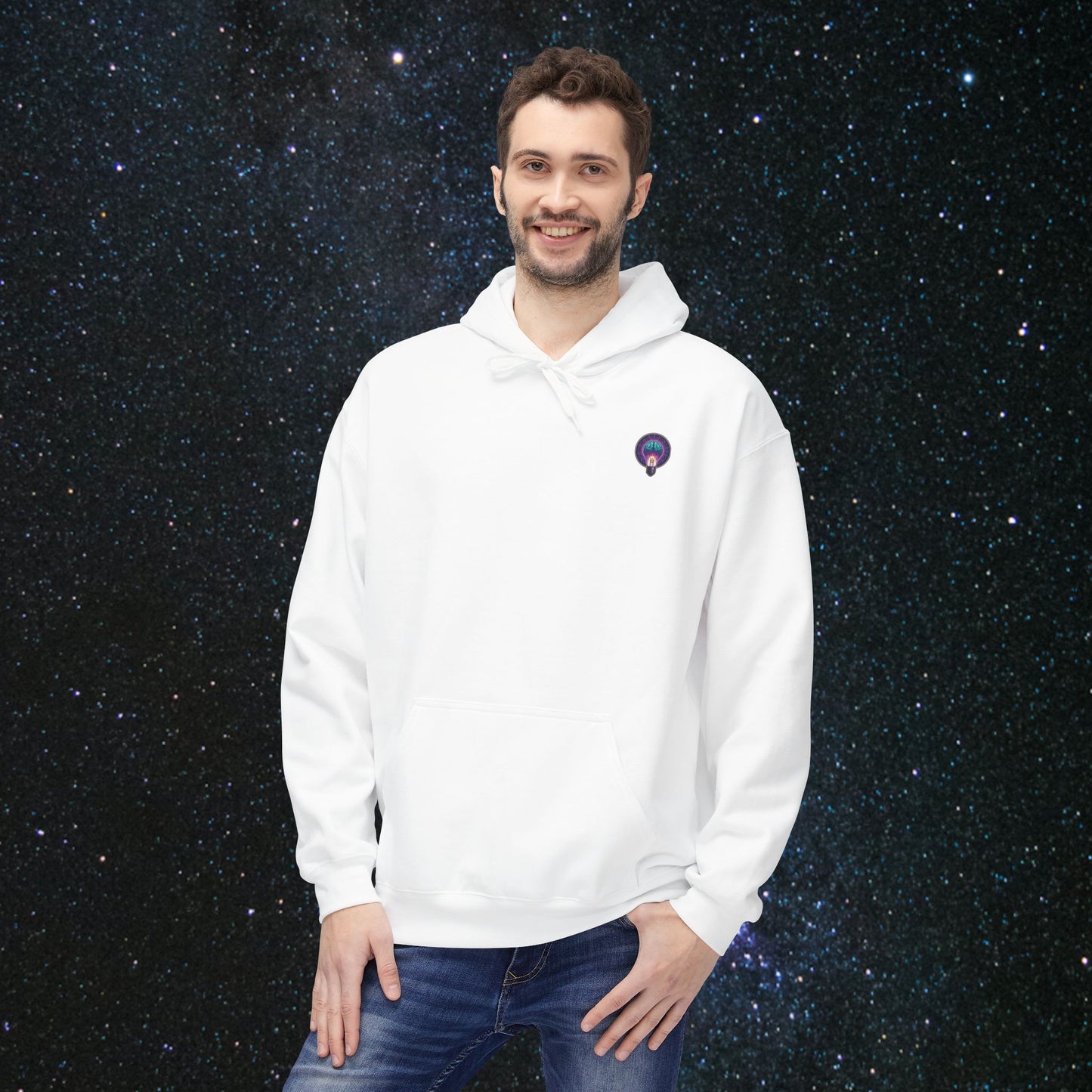 Ethereal Skull & Rose Hoodie