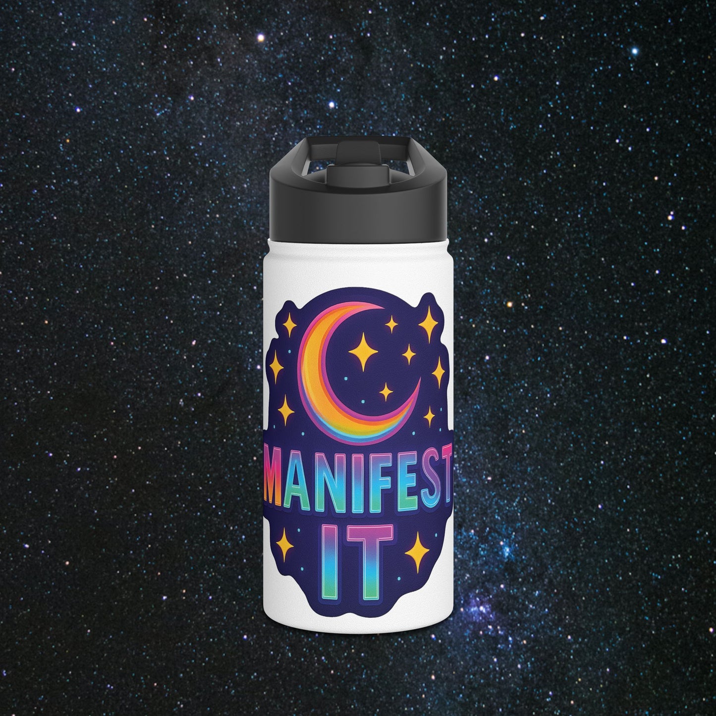 Manifest It Stainless Steel Water Bottle