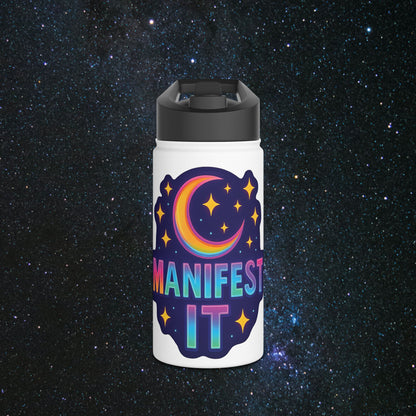 Manifest It Stainless Steel Water Bottle