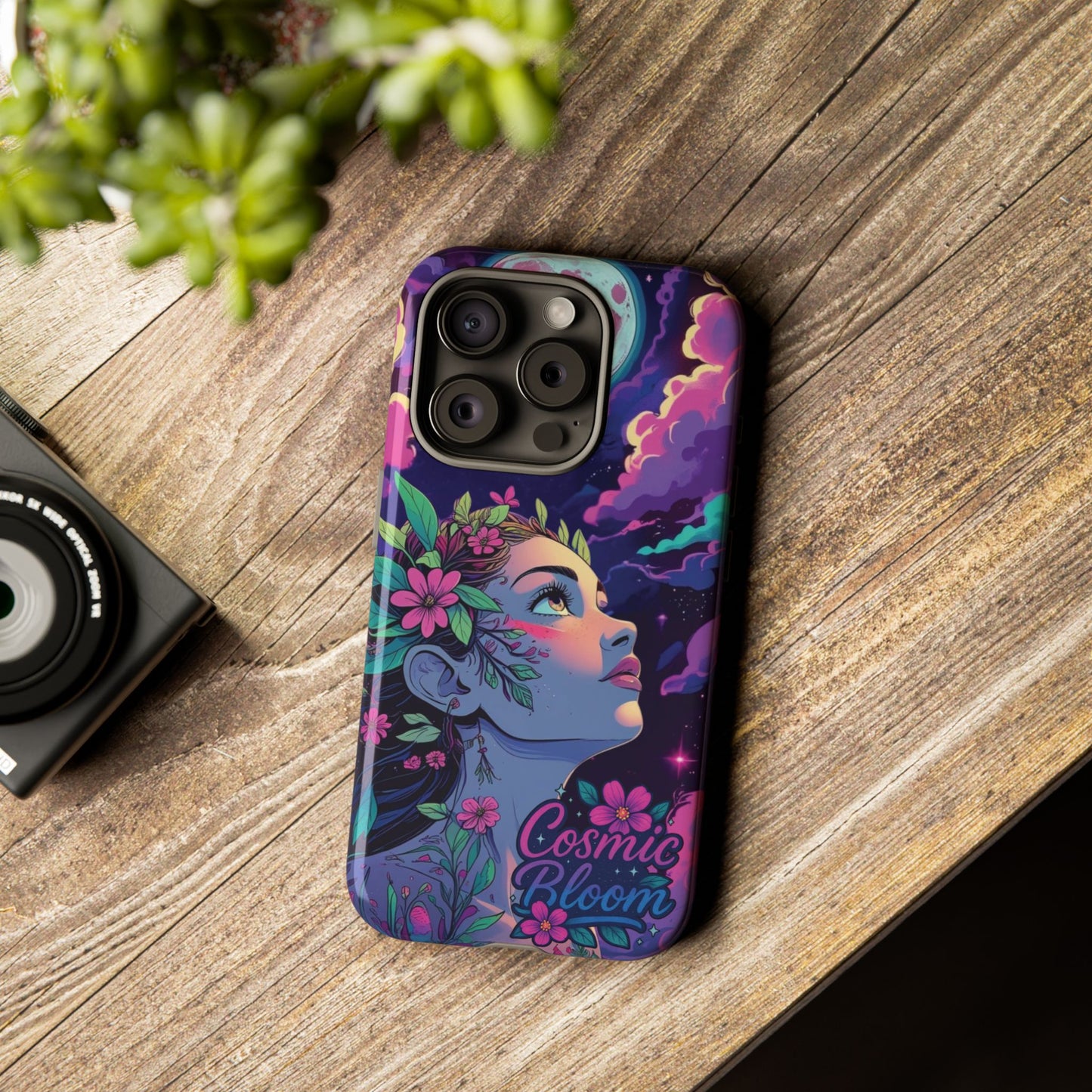 Cosmic Bloom Luminex Phone Case