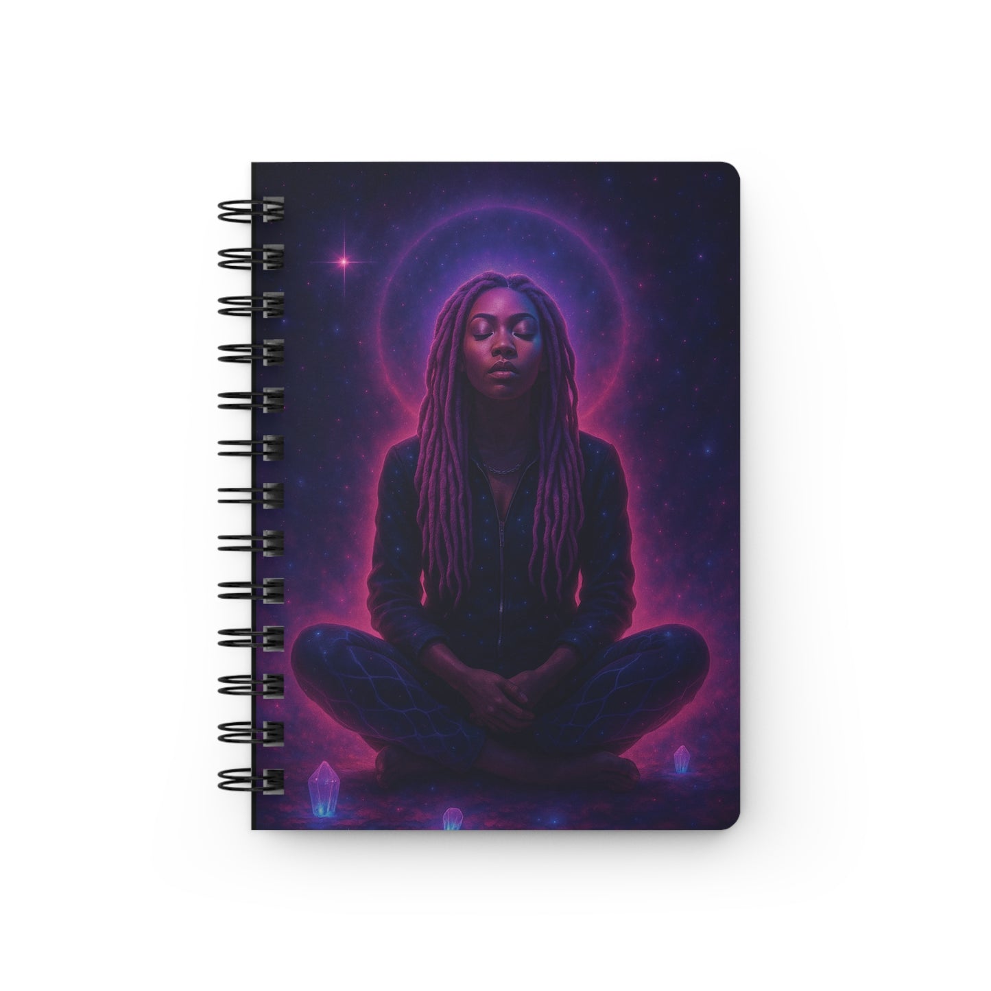 Divine Reflections - Go Within Spiral Notebook