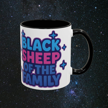 'Black Sheep' Accent Coffee Mug