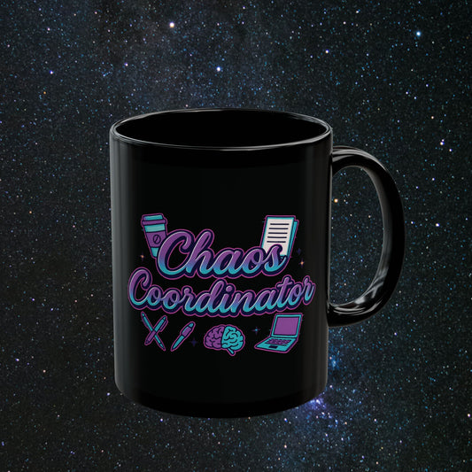 Chaos Coordinator Black Mug