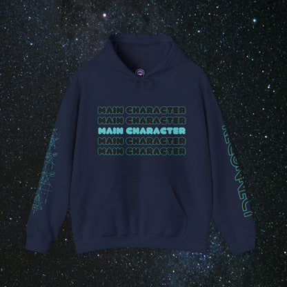 Main Character Unisex Pull Over Hoodie