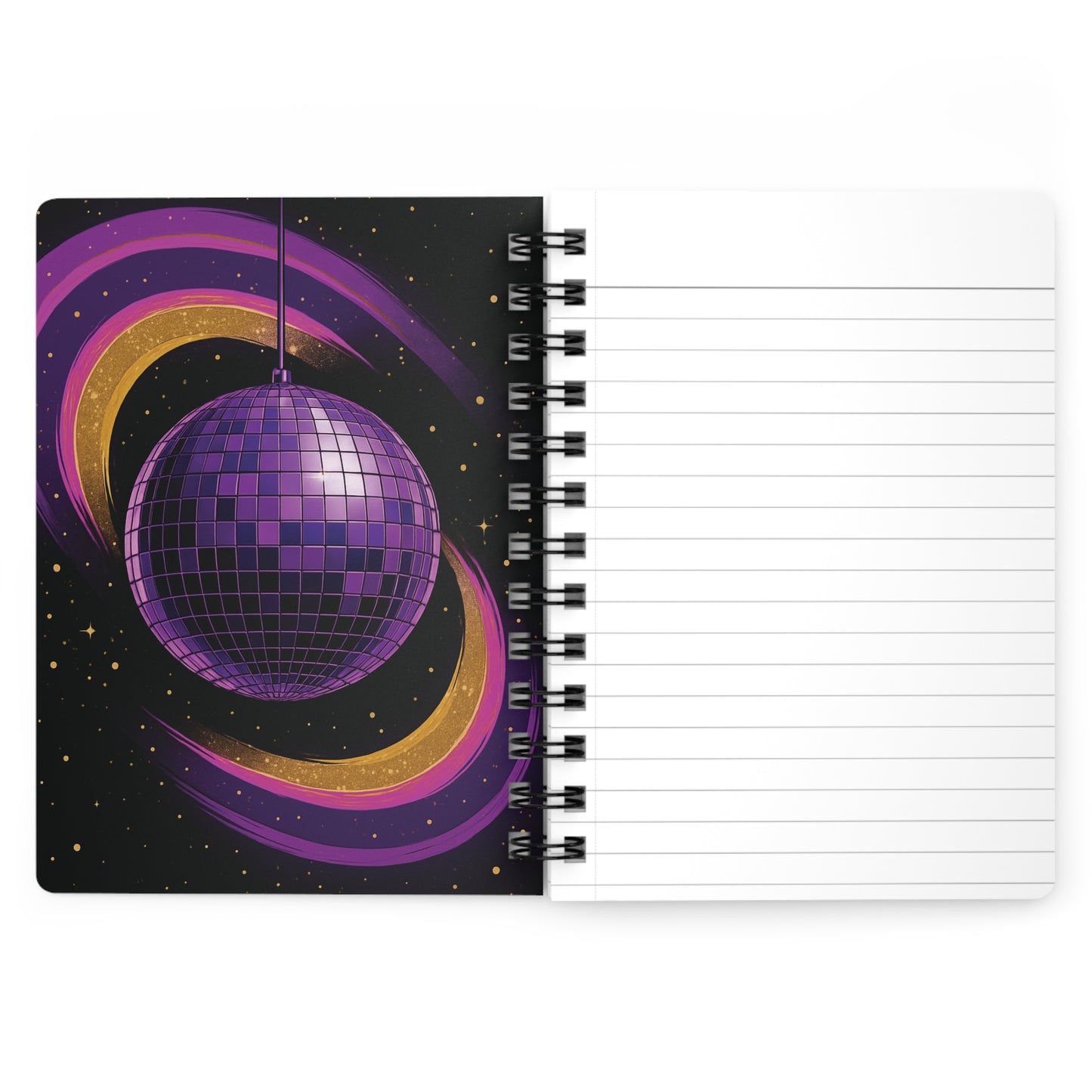 Cosmic Radiance Spiral Notebook