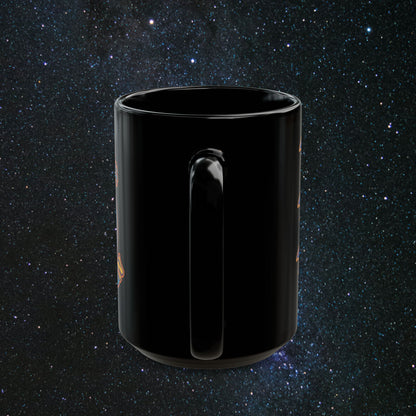 Psychedelic Halloween Black Mug