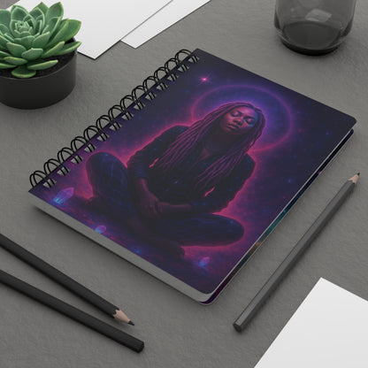 Divine Reflections - Go Within Spiral Notebook