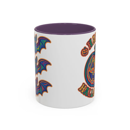 Psychedelic Halloween Accent Coffee Mug