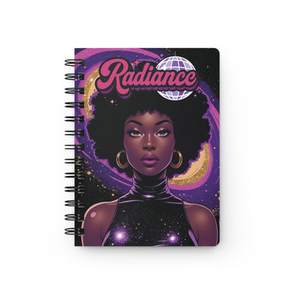 Cosmic Radiance Spiral Notebook