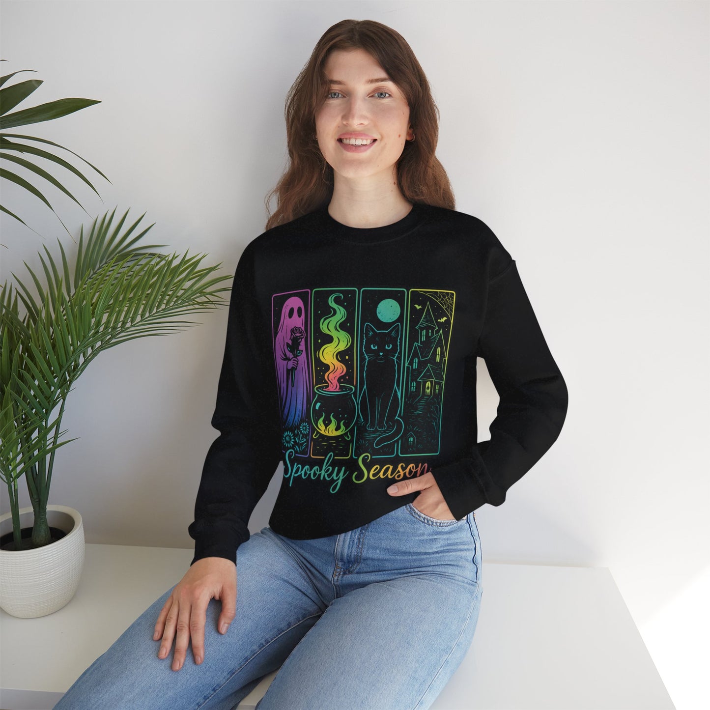 Spooky Season Unisex Long Sleeve Sweatshirt