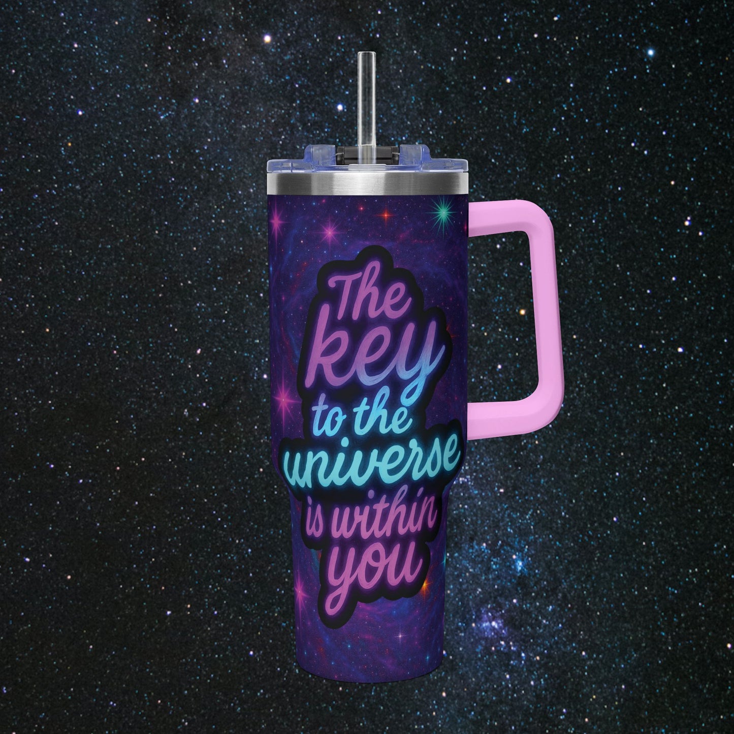 The Key Is Within Thermal Tumbler, 40oz