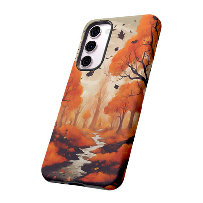 Whispering Autumn Brook Luminex Phone Case