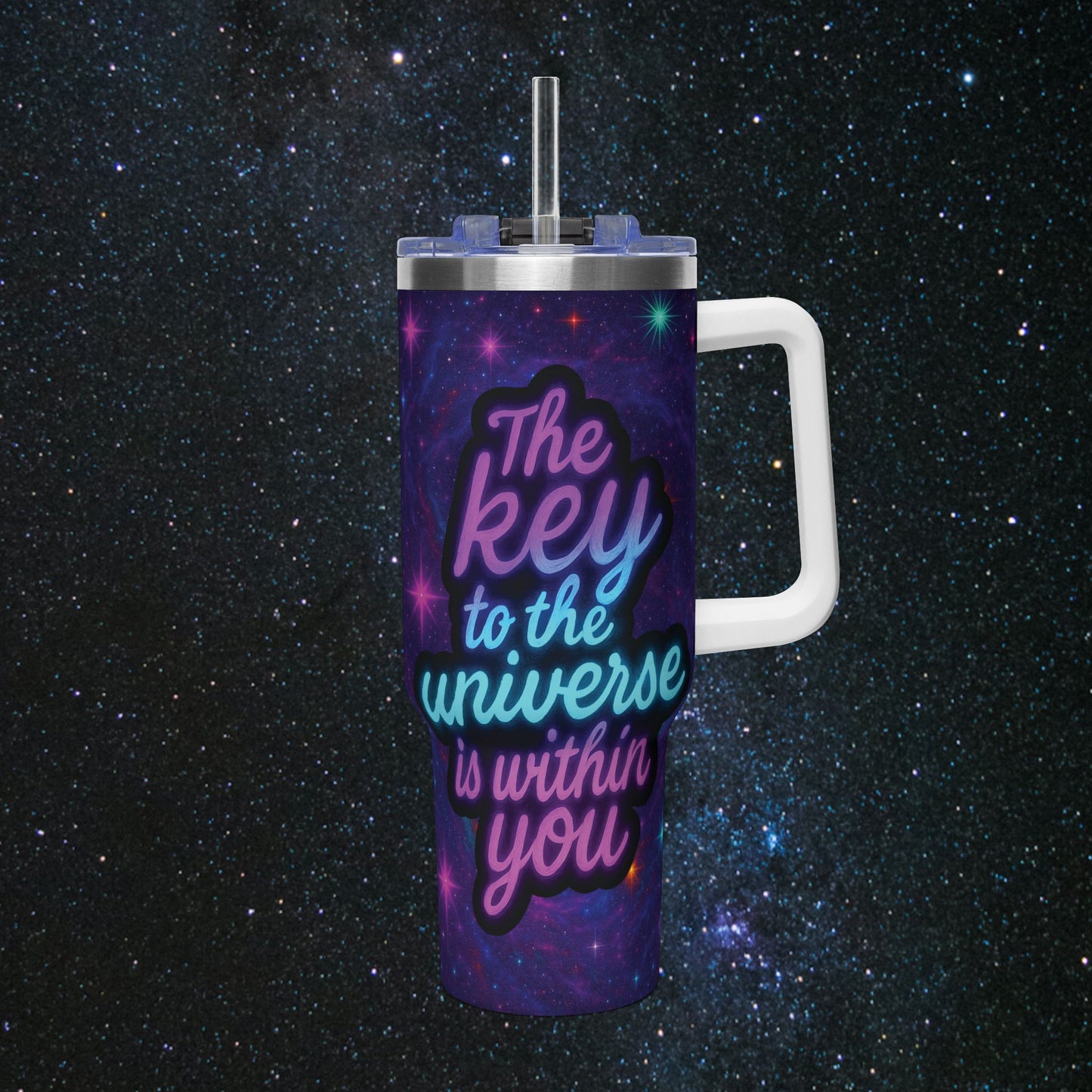 The Key Is Within Thermal Tumbler, 40oz