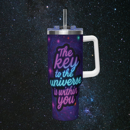 The Key Is Within Thermal Tumbler, 40oz