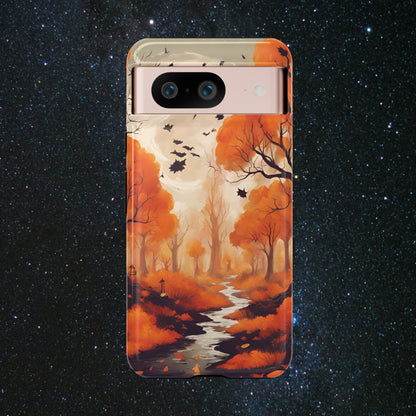 Whispering Autumn Brook Luminex Phone Case