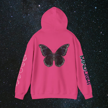 Chrysalis Women's Pullover Hoodie - MindLight Apparel - Chrysalis Women's Pullover Hoodie - Dark Chocolate - S -