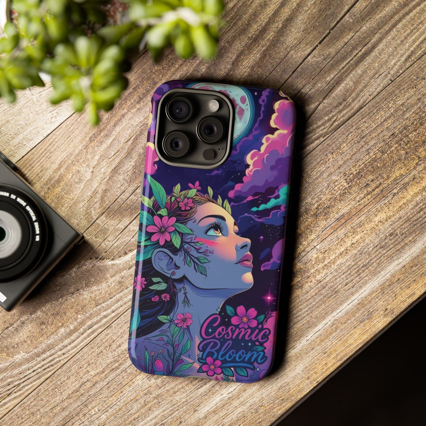 Cosmic Bloom Luminex Phone Case