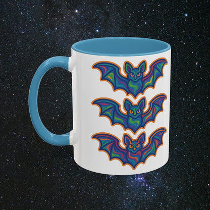 Psychedelic Halloween Accent Coffee Mug