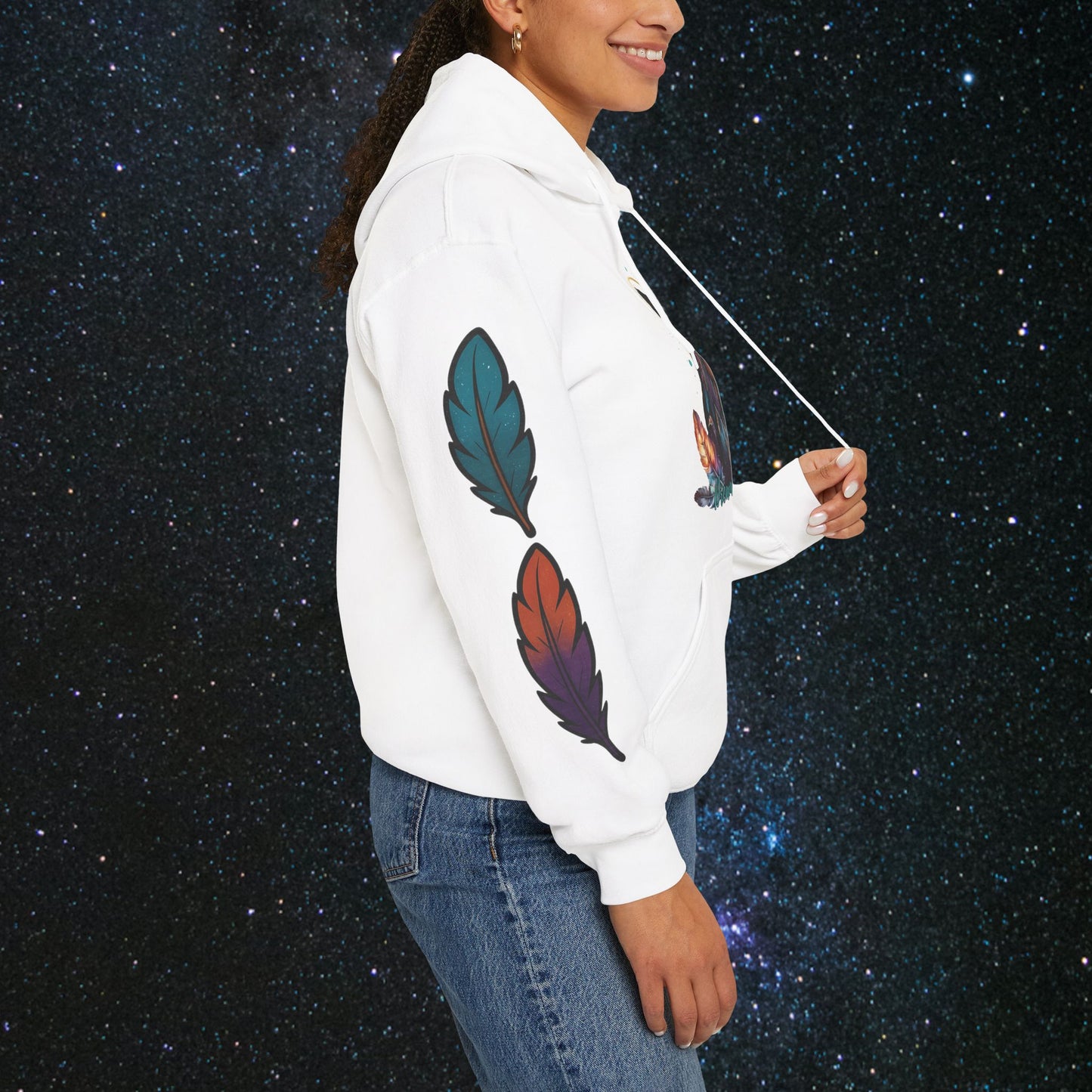 Cosmic Dream Walker - Women's Pullover Hoodie