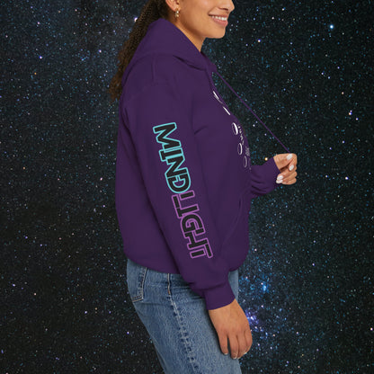 Chrysalis Women's Pullover Hoodie - MindLight Apparel - Chrysalis Women's Pullover Hoodie - Dark Chocolate - S -