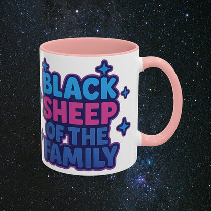'Black Sheep' Accent Coffee Mug