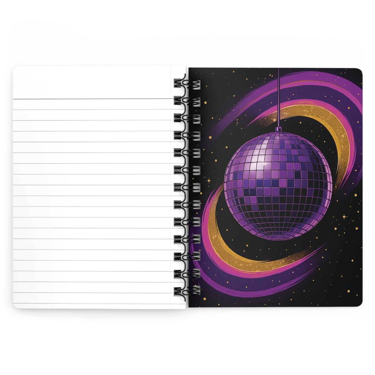 Cosmic Radiance Spiral Notebook