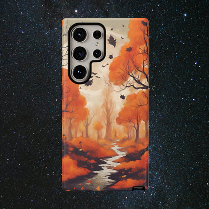 Whispering Autumn Brook Luminex Phone Case