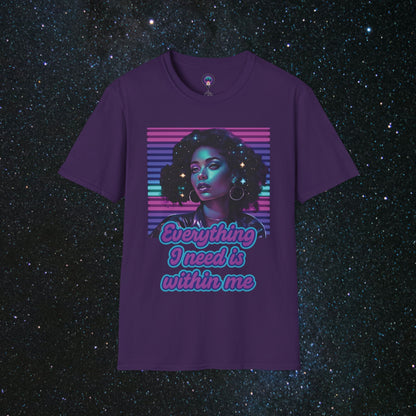 Retro Radiance Women's Softstyle T-Shirt
