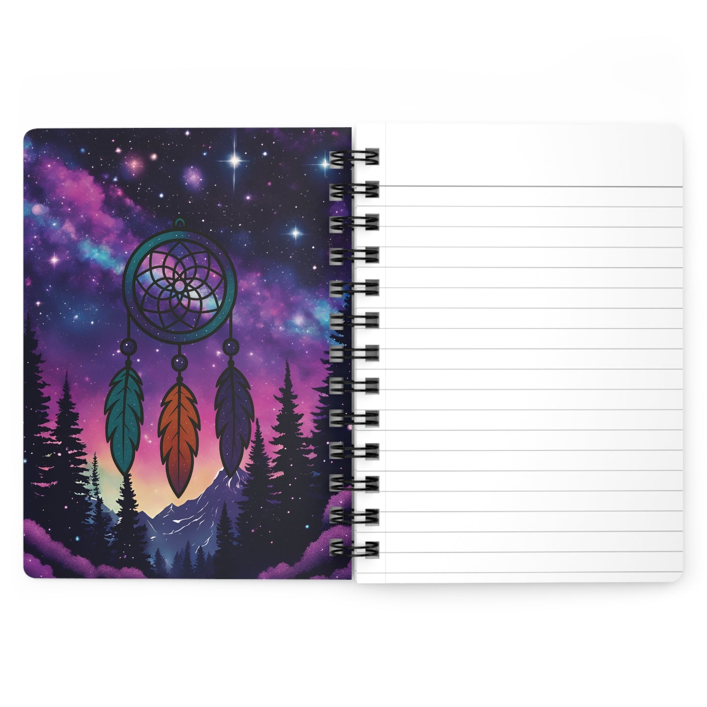 Cosmic Dream Walker Spiral Notebook