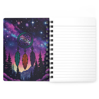 Cosmic Dream Walker Spiral Notebook