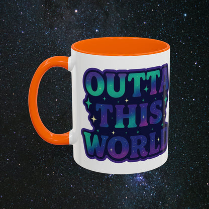 Hypnotic Moon Accent Coffee Mug