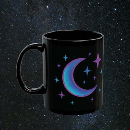 Manifest It Black Mug