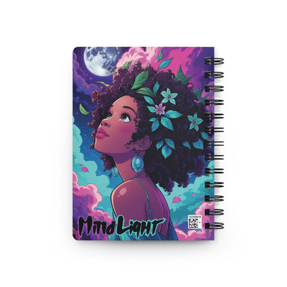 Starlit Roots Spiral Notebook