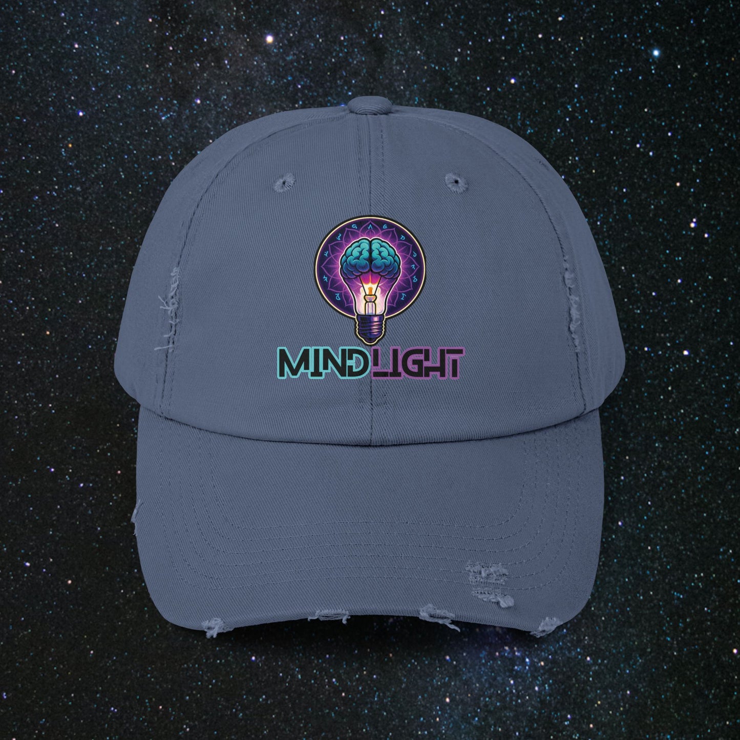 MindLight Explorer Unisex Distressed Cap
