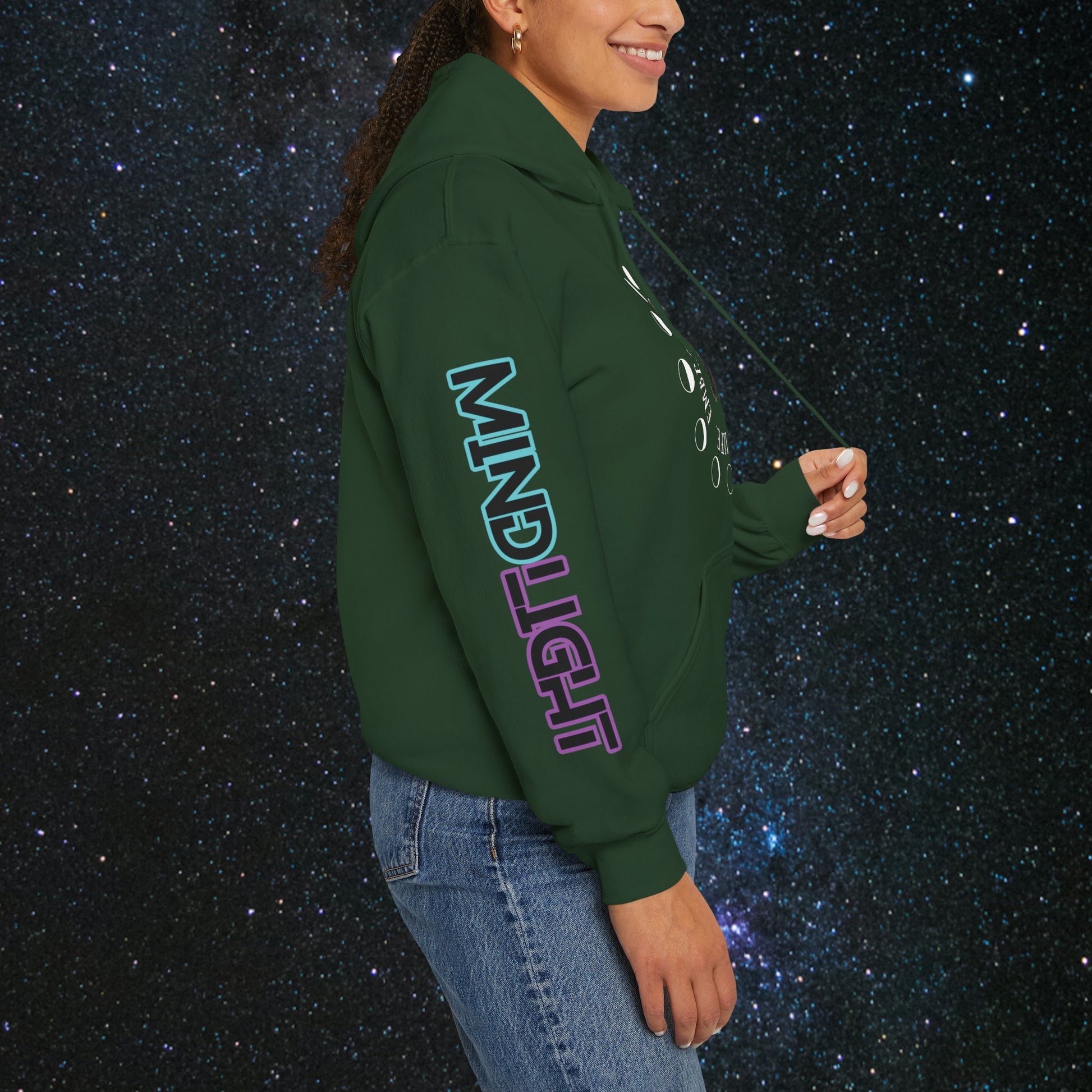 Chrysalis Women's Pullover Hoodie - MindLight Apparel - Chrysalis Women's Pullover Hoodie - Dark Chocolate - S -