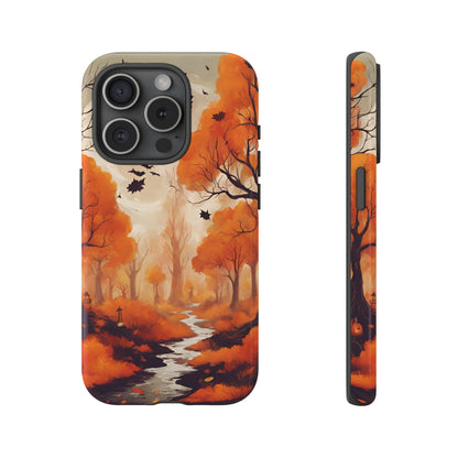 Whispering Autumn Brook Luminex Phone Case