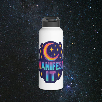 Manifest It Stainless Steel Water Bottle