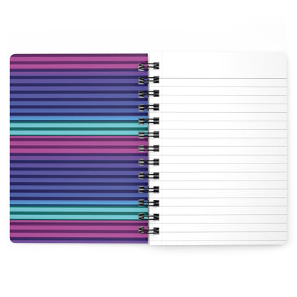 Retro Radiance Spiral Notebook