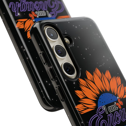 I Am Enough Luminex Phone Case