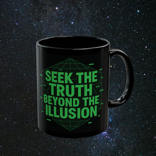 'Mainframe Break' Truth - Black Mug