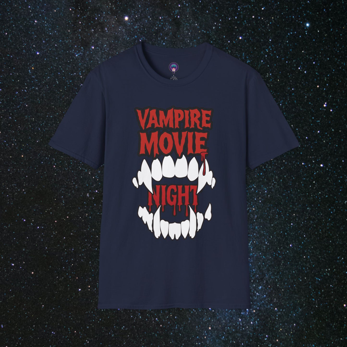 Vampire Movie Night Softstyle Tee