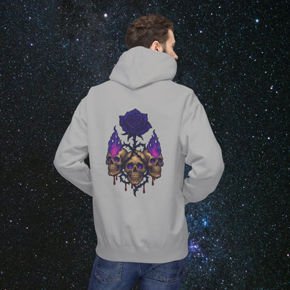 Ethereal Skull & Rose Hoodie