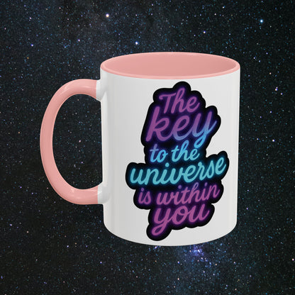 Key To The Universe Accent Coffee Mug