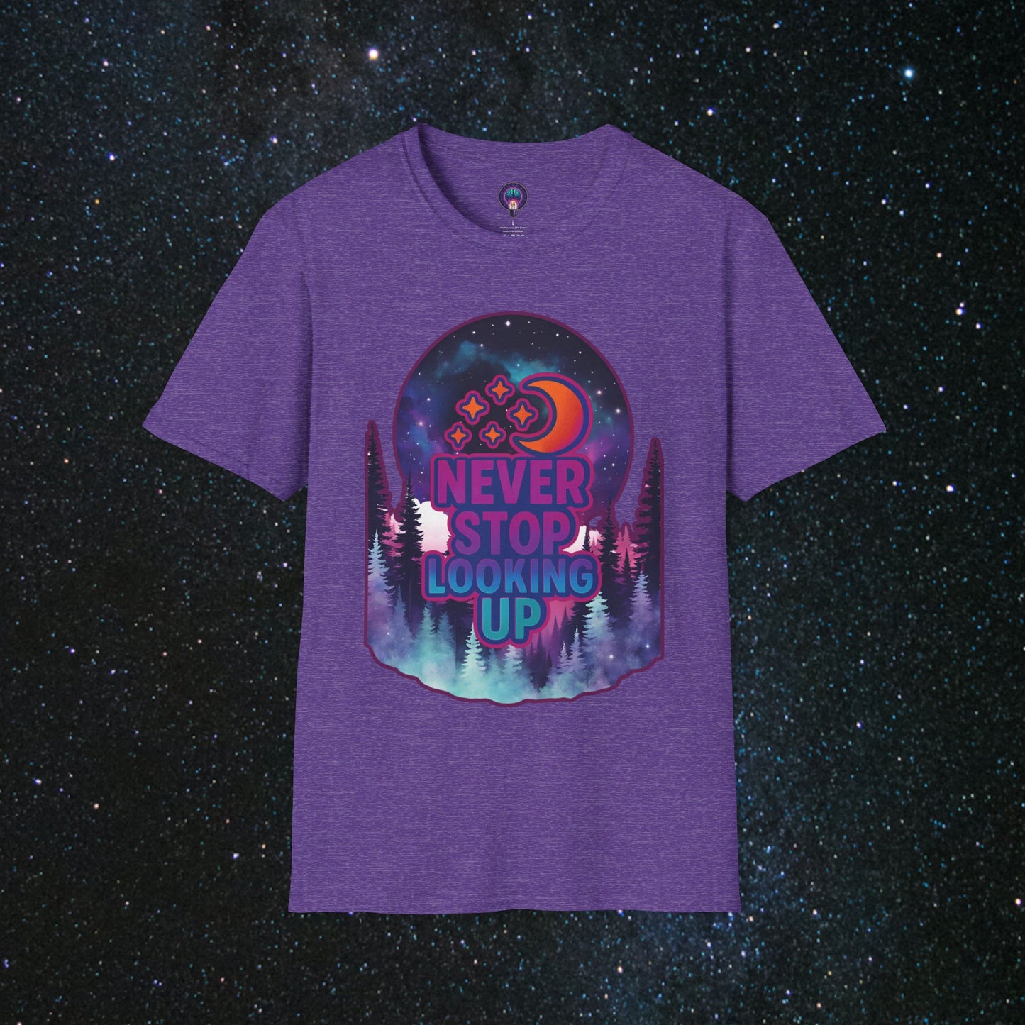 Never Stop Looking Up Softstyle Tee