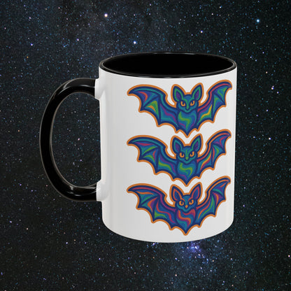 Psychedelic Halloween Accent Coffee Mug