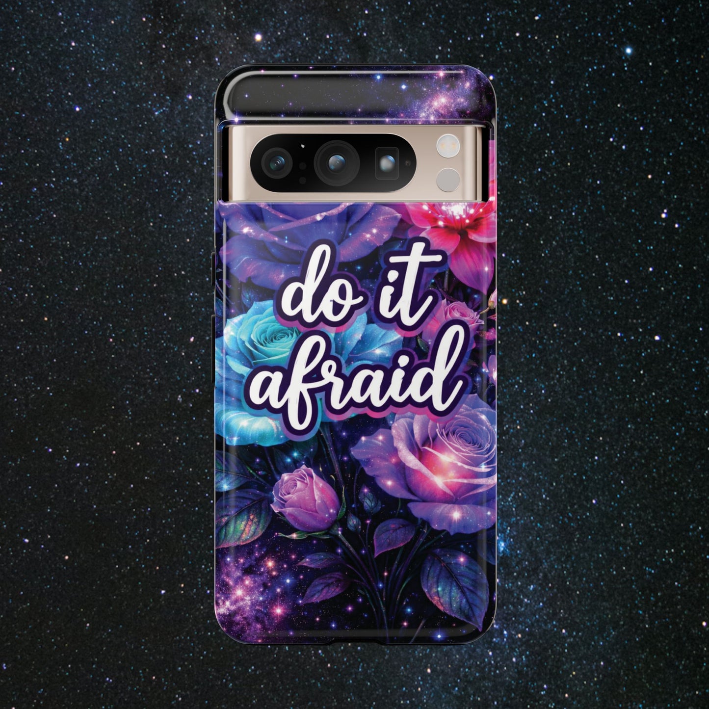 Do It Afraid Flowers Luminex Phone Case